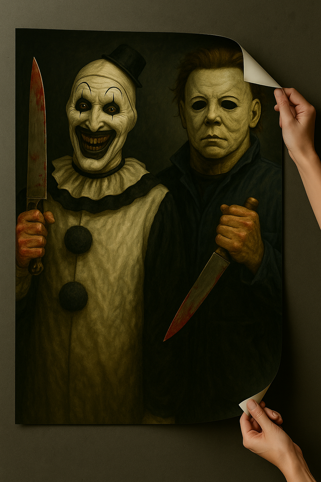 Art The Clown Poster Michael Myers Poster 18in x24in Halloween Poster