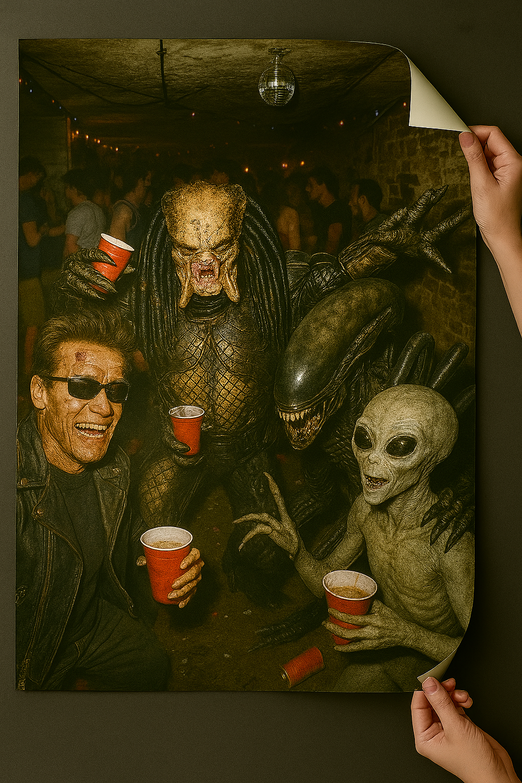 The Terminator Poster Predator Poster Alien Poster 18in x24in Halloween Poster