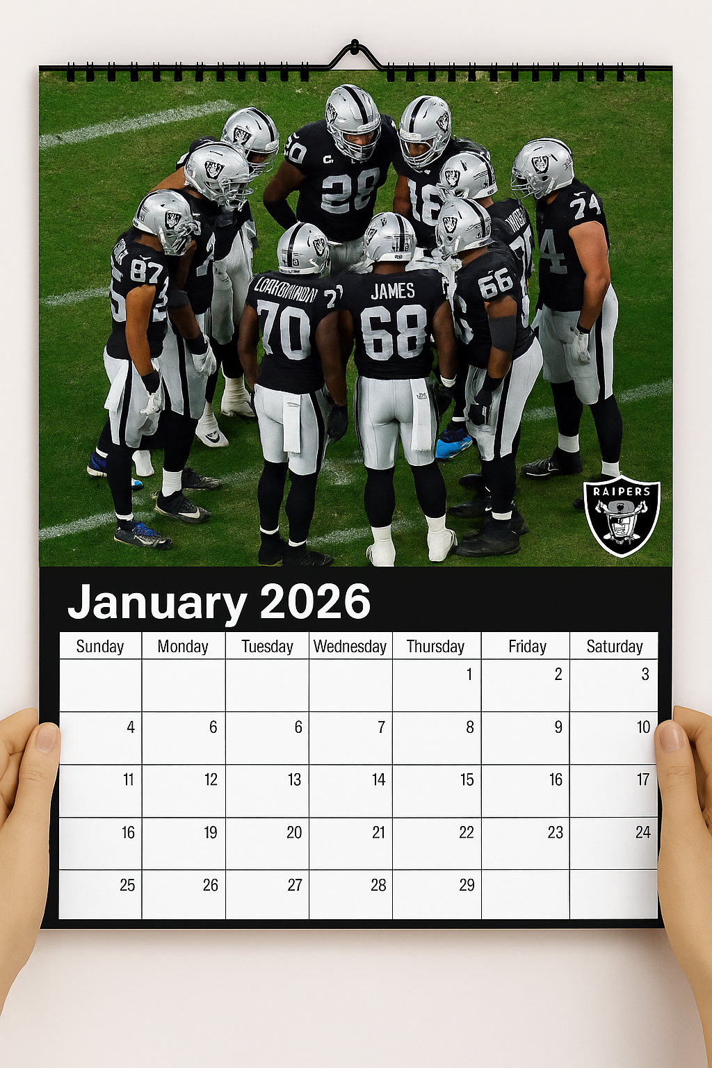 Las Vegas Raiders 2026 Calendar And Football Schedule