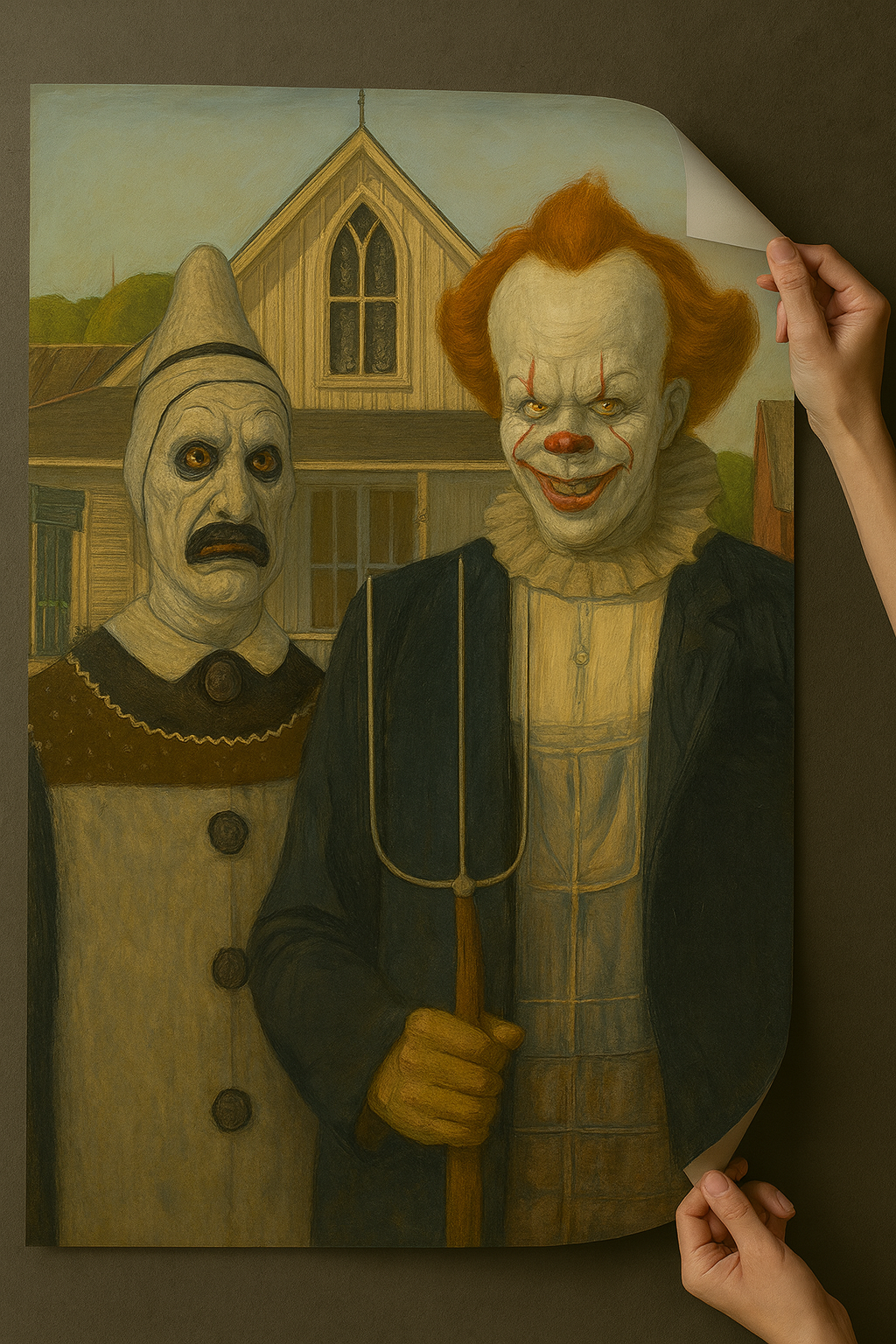 Art The Clown Poster Pennywise Poster 18in x24in Halloween Poster
