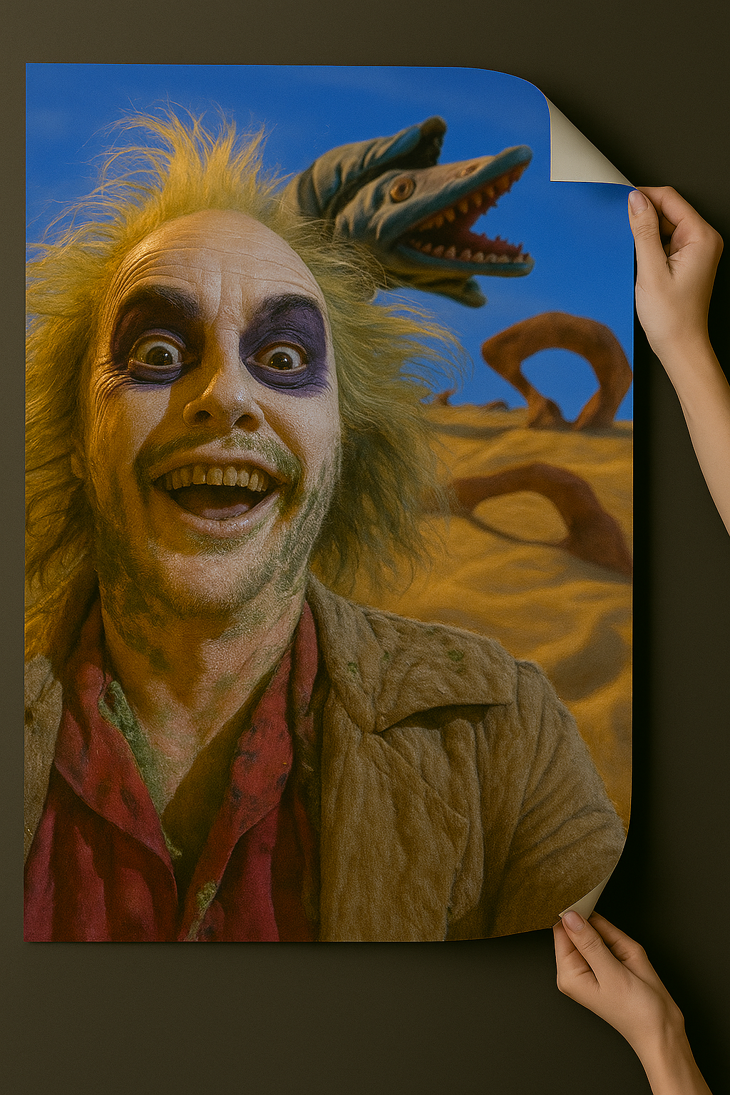 Beetlejuice Poster 18in x24in Halloween Poster