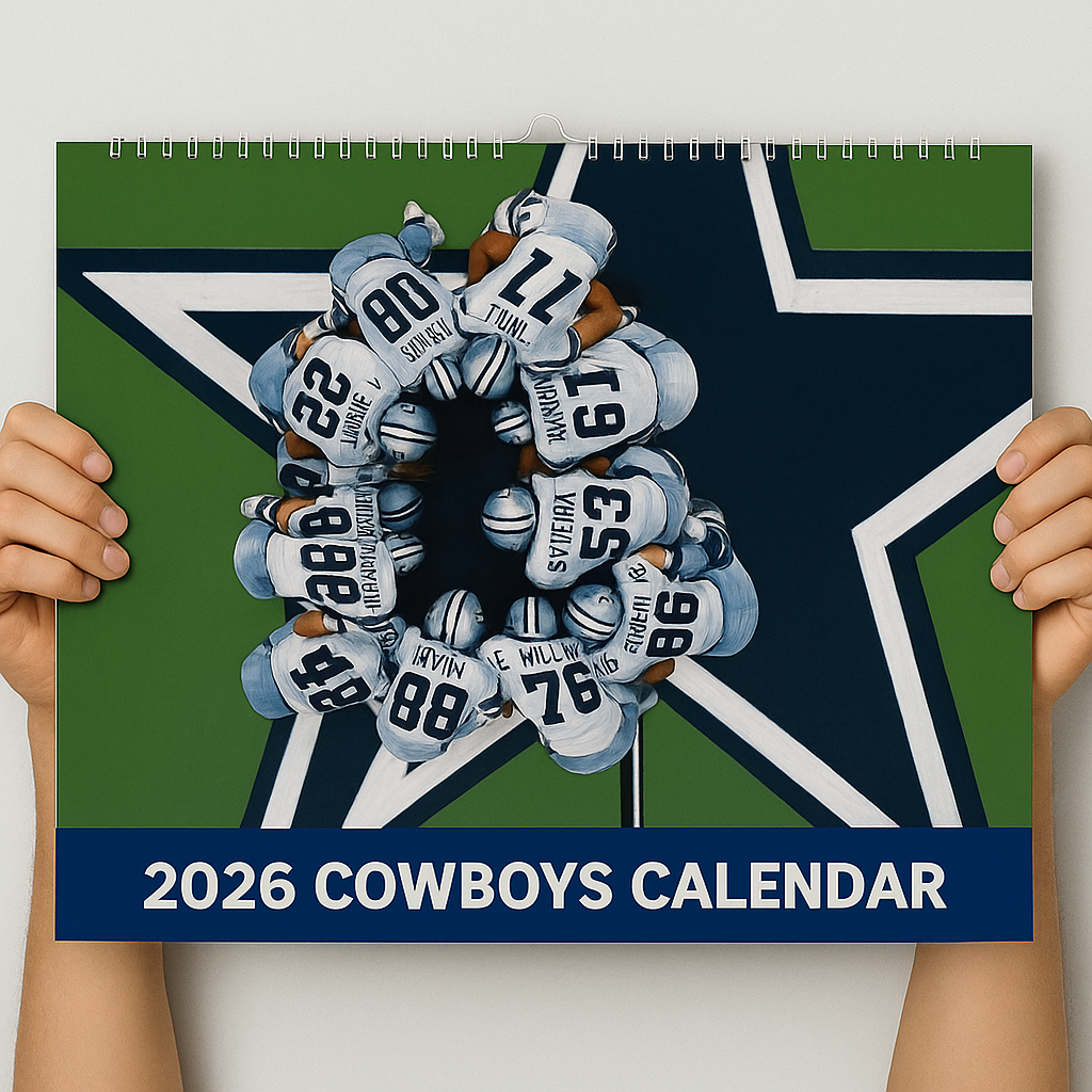 Dallas Cowboys 2026 Calendar And Football Schedule