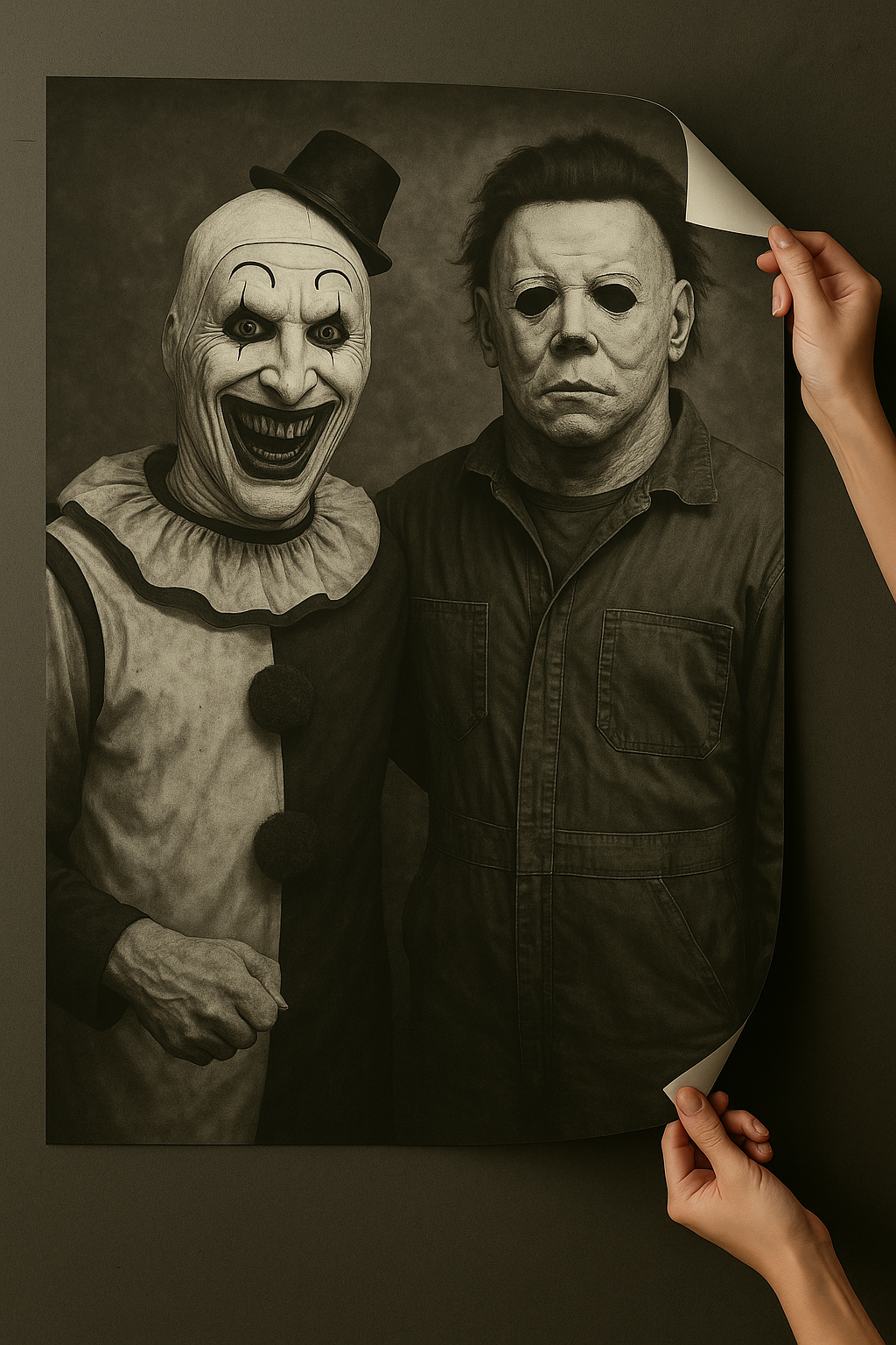 Art The Clown Poster Michael Myers Poster 18in x24in Halloween Poster
