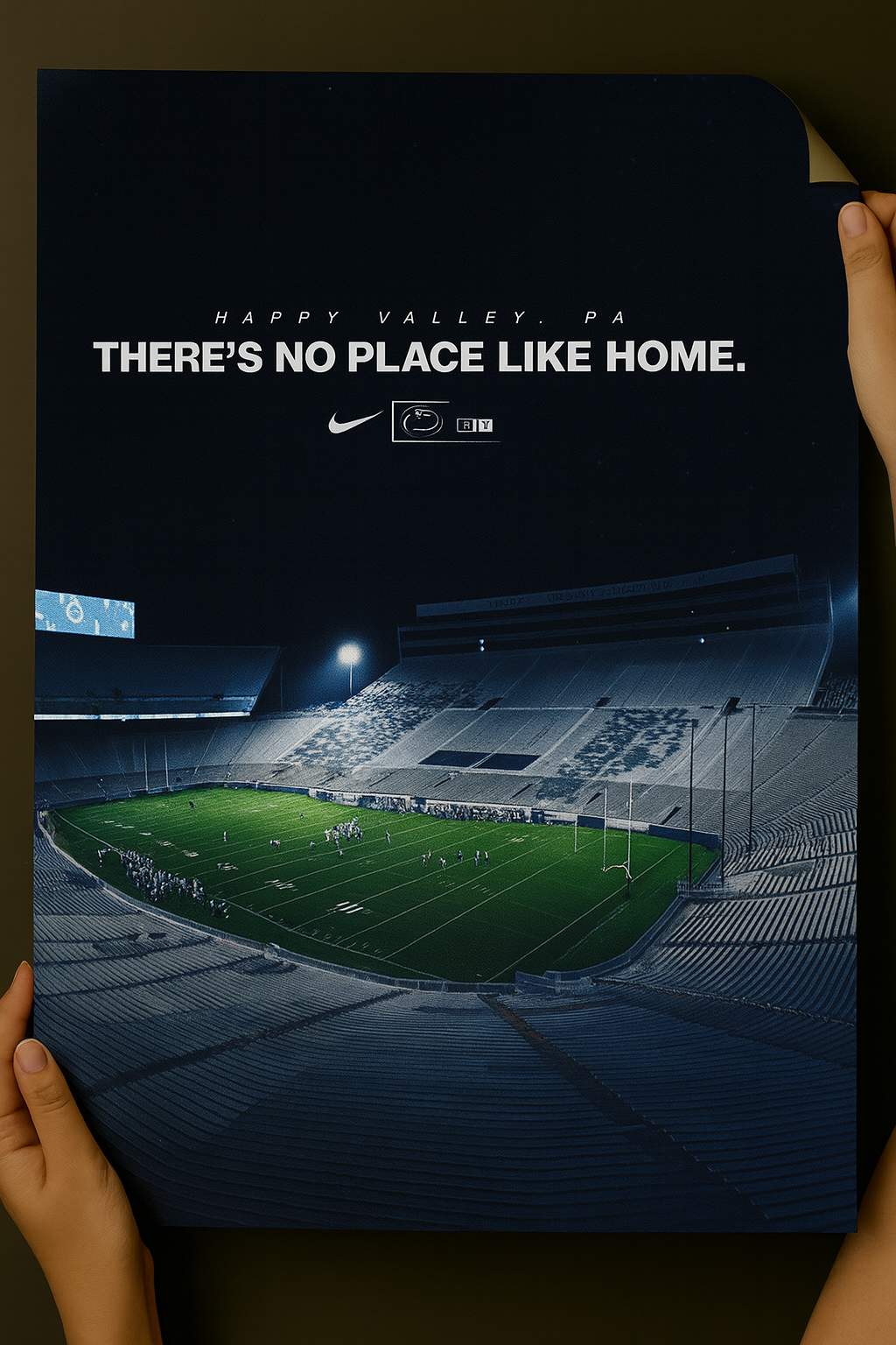 Penn State Football Poster 2025 13in x 19in PSU