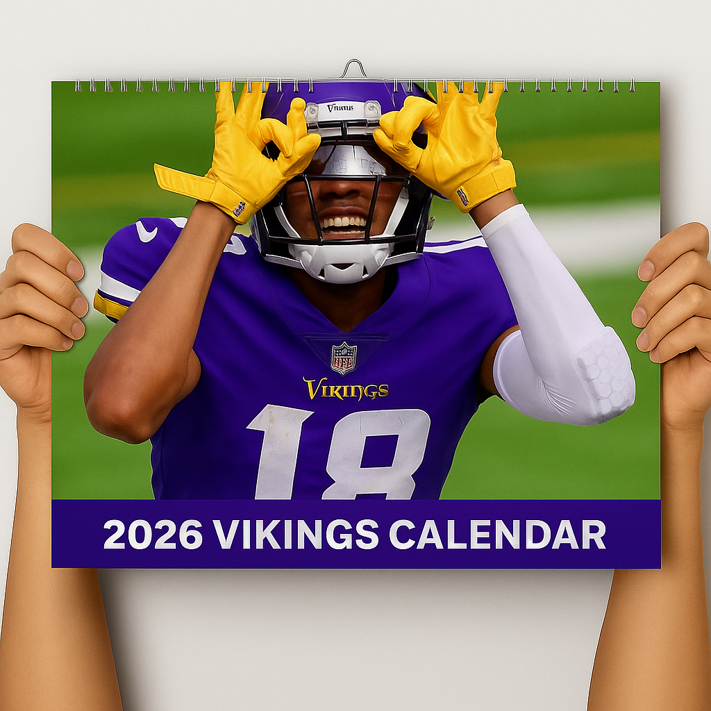 Minnesota Vikings 2026 Calendar And Football Schedule