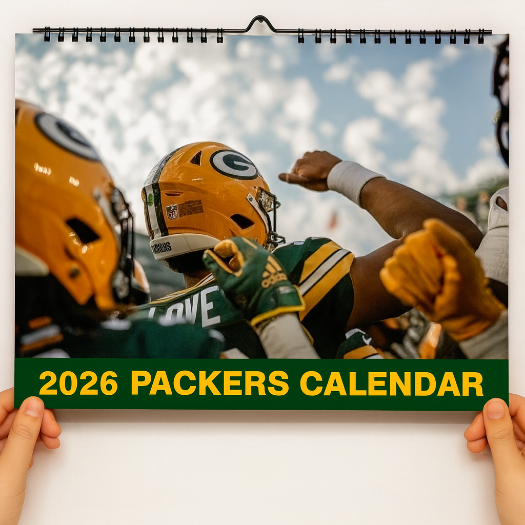 Green Bay Packers 2026 Calendar And Football Schedule