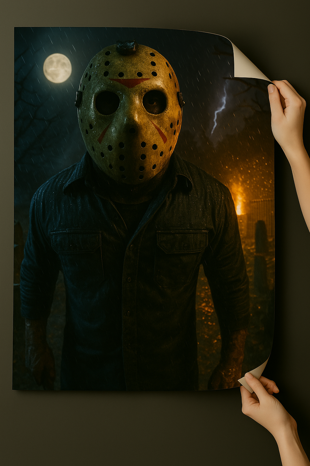 Jason Voorhees Poster 18in x24in Halloween Poster