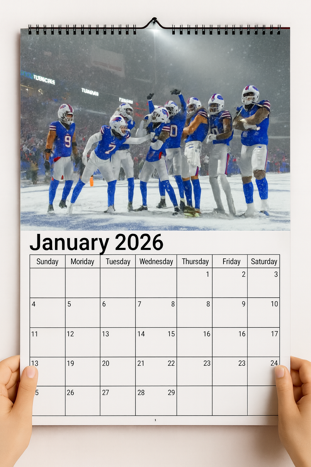 Buffalo Bills 2026 Calendar And Football Schedule