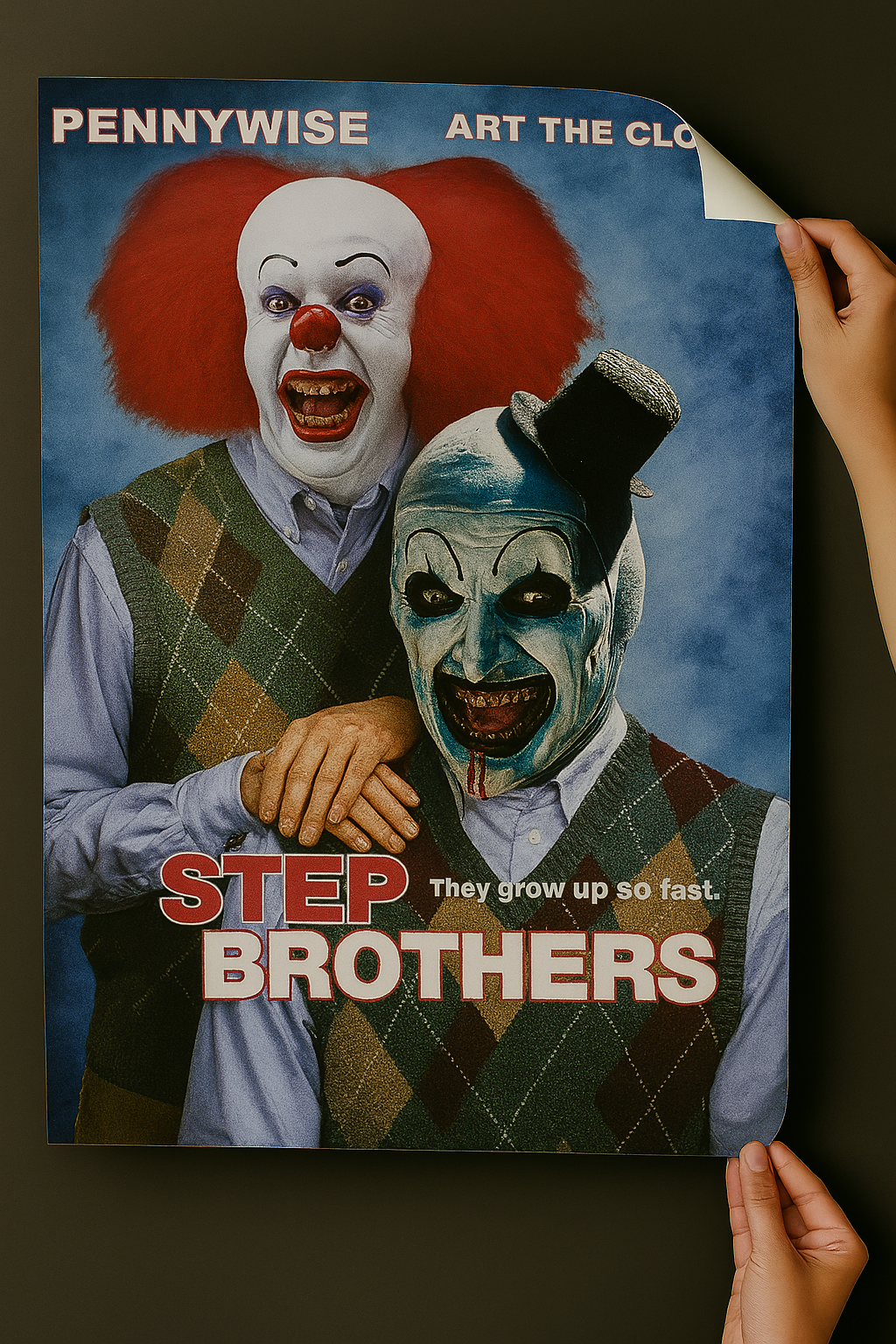 Pennywise Poster Art The Clown Poster 18in x24in Halloween Poster