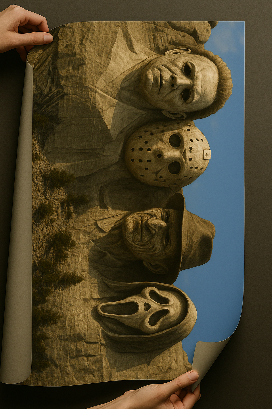 Jason Voorhees Poster Freddy Krueger Poster Ghostface Poster 18in x24in Halloween Poster