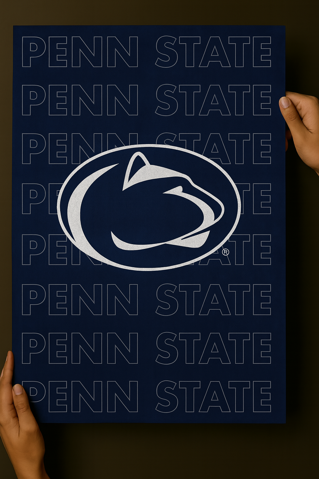 Penn State Football 2025 Poster 13in x 19in