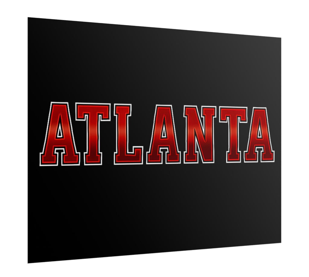 Atlanta Falcons Football Poster 18x24in gloss finish