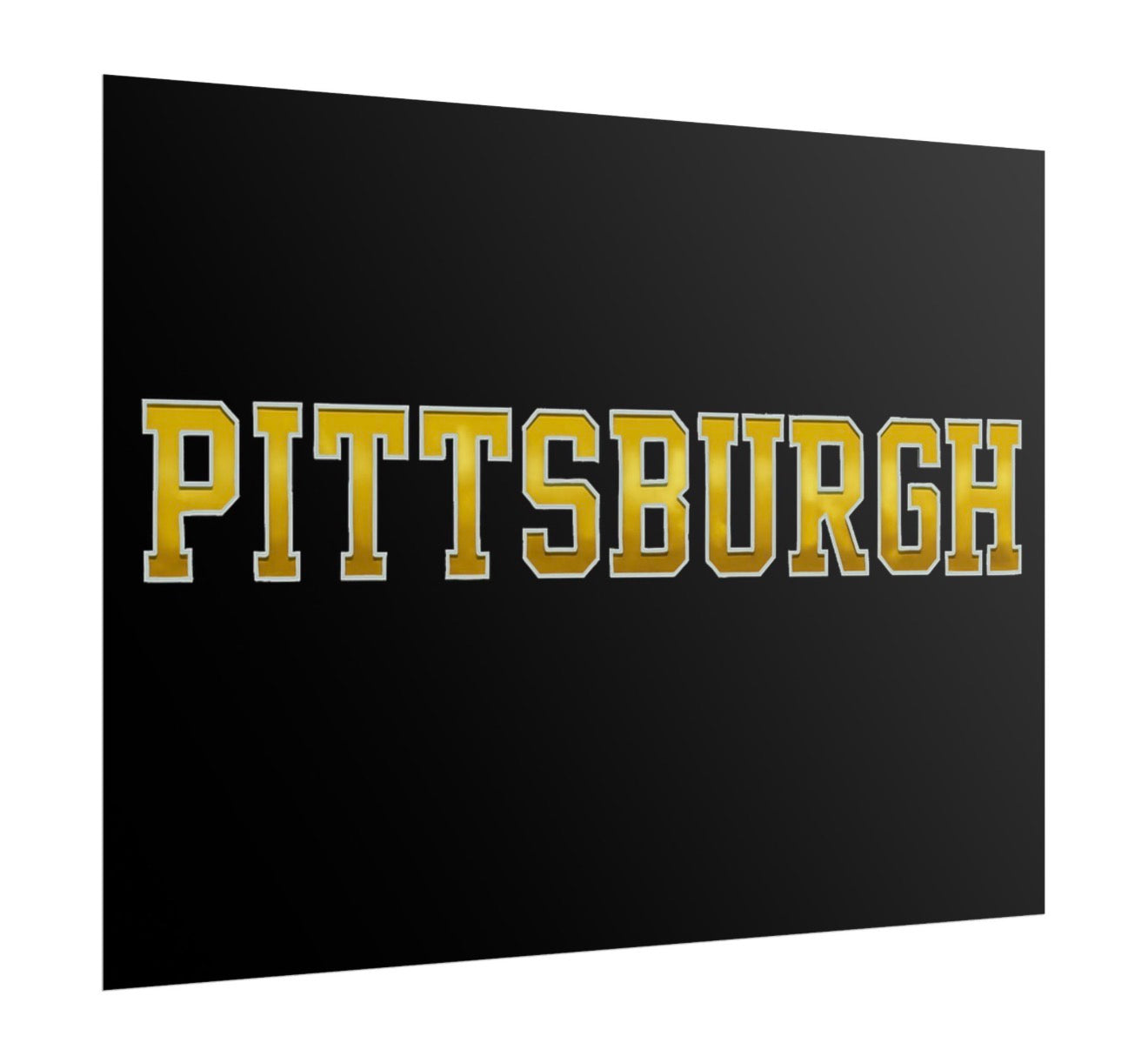Pittsburgh Steelers Football Poster 18x24in gloss finish