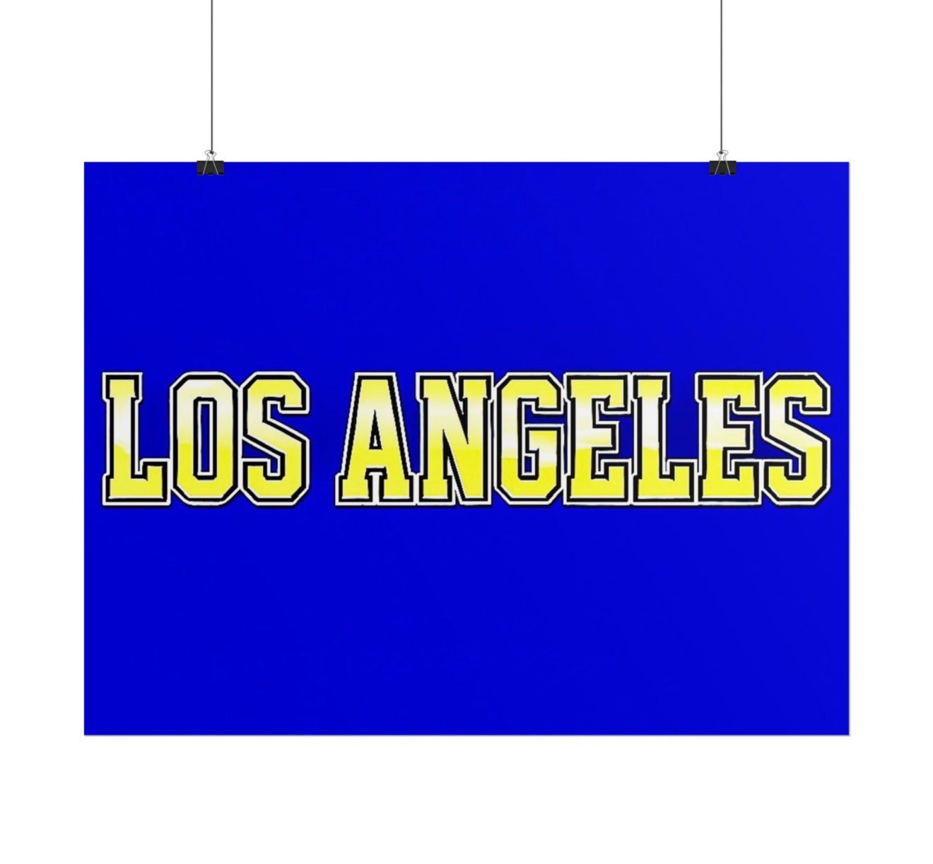 Los Angeles Rams Football Poster 18in x 24in