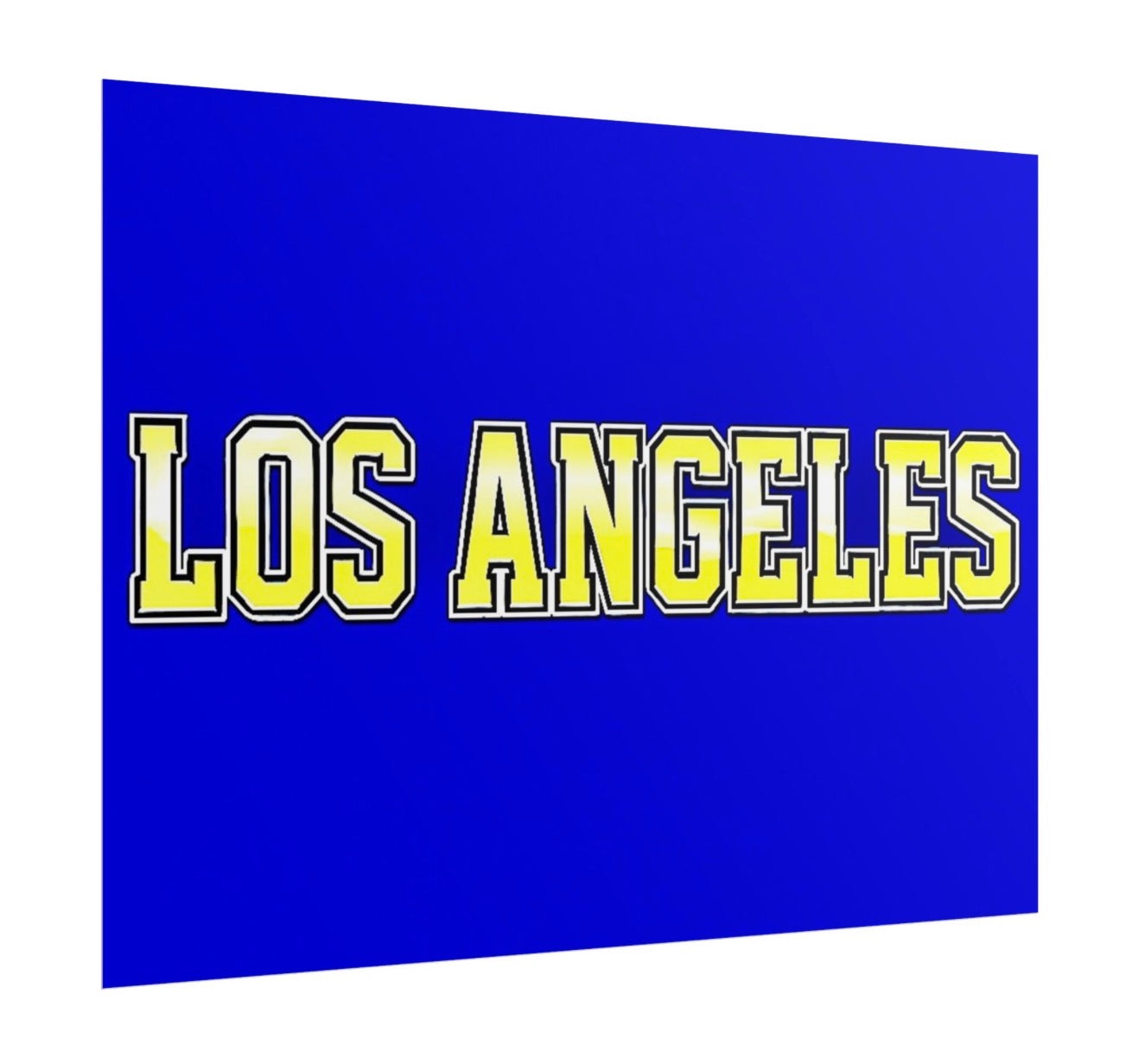 Los Angeles Rams Football Poster 18in x 24in