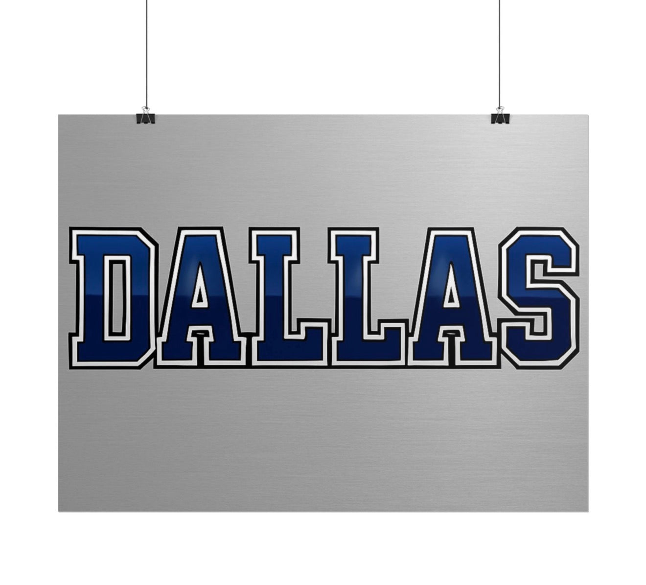 Dallas Cowboys Football Poster 18x24in