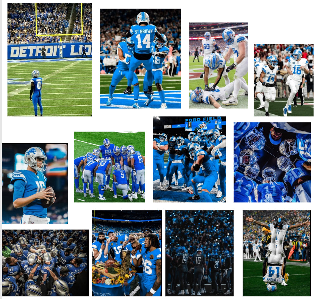 Detroit Lions 2026 Calendar And Football Schedule
