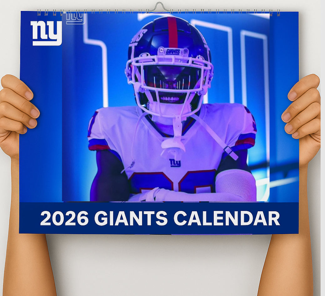 New York Giants 2026 Calendar And Football Schedule
