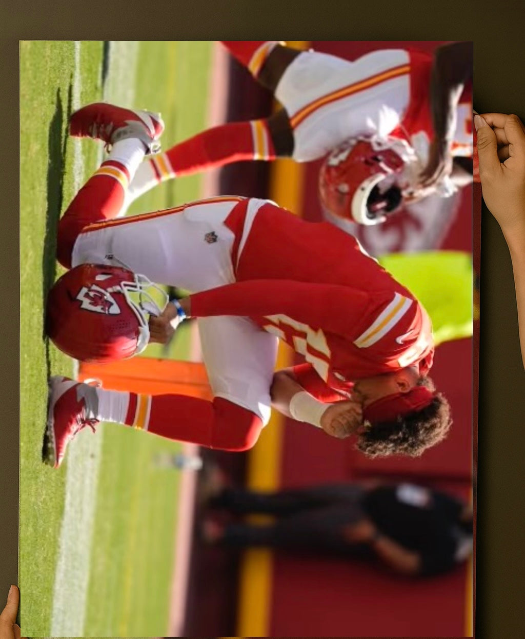 Kansas City Chiefs Patrick Mahomes Poster 16.5in x 20.5in Poster