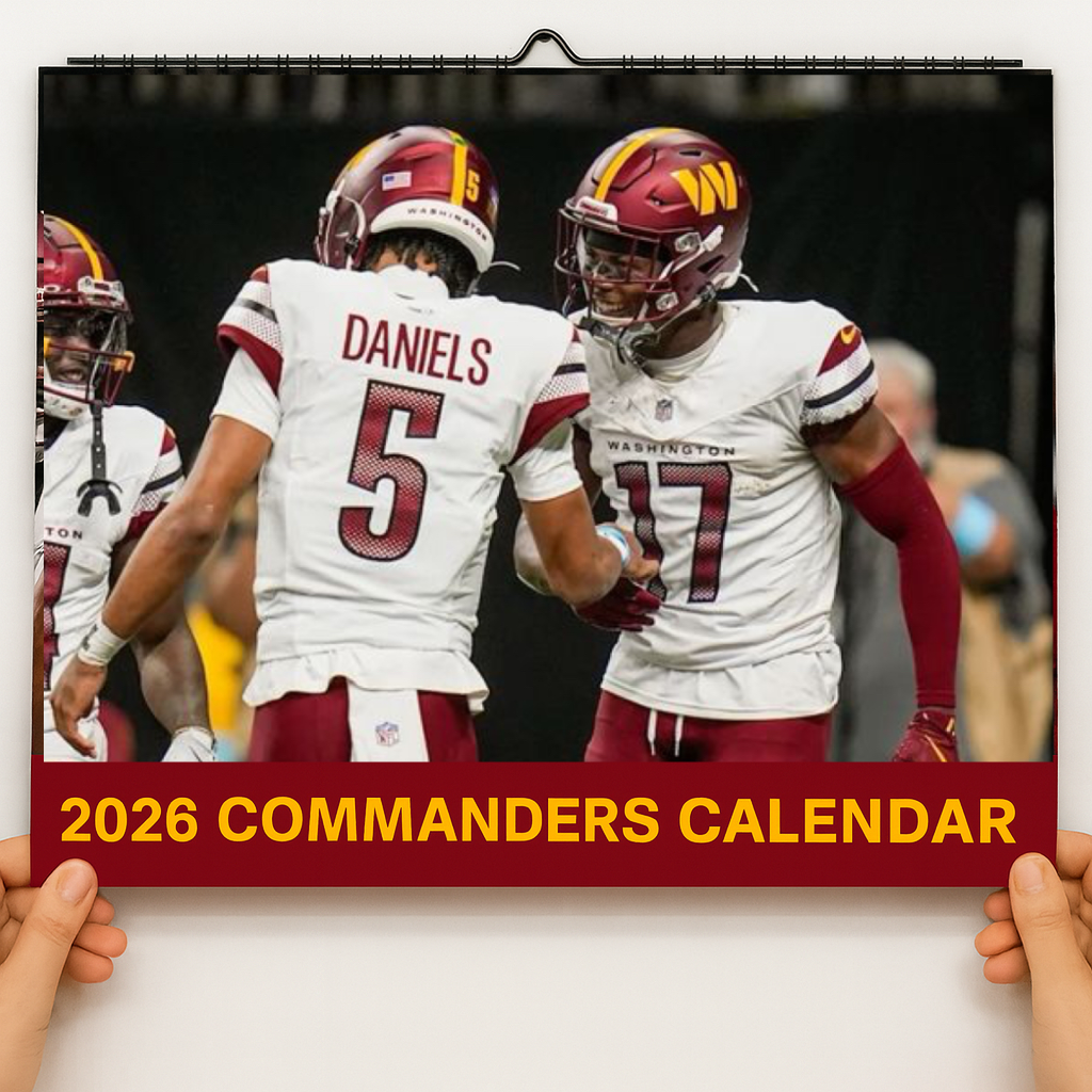 Washington Commanders 2026 Calendar And Football Schedule